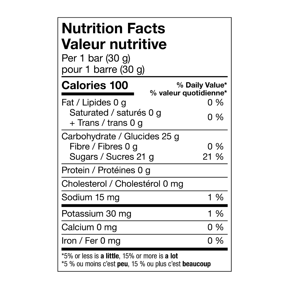 XACT Nutrition Strawberry Energy Bar