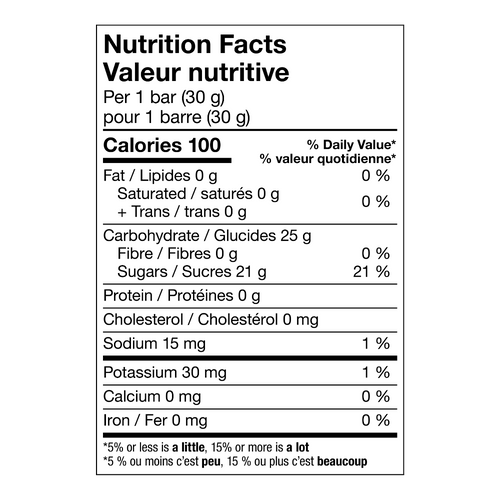 Barre Énergie à la cerise de XACT Nutrition
