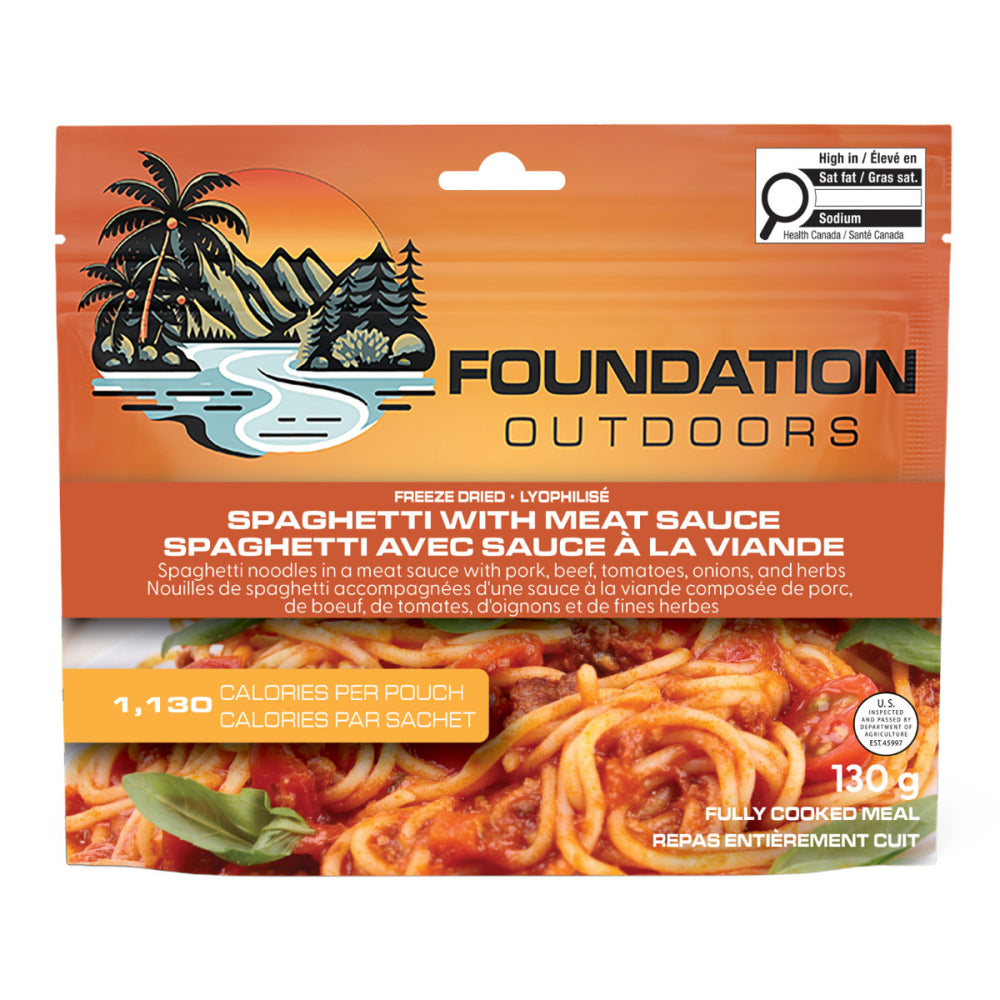 Spaghetti sauce à la viande de Foundation Outdoors