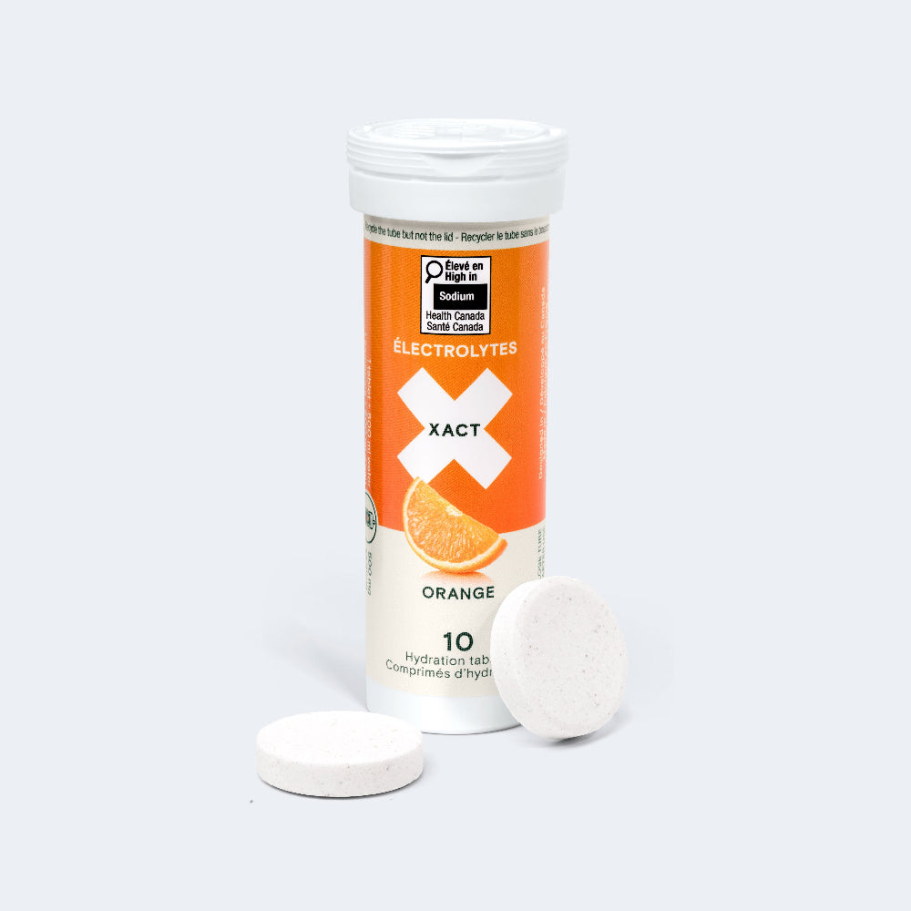 XACT Nutrition Orange Electrolyte Tablets