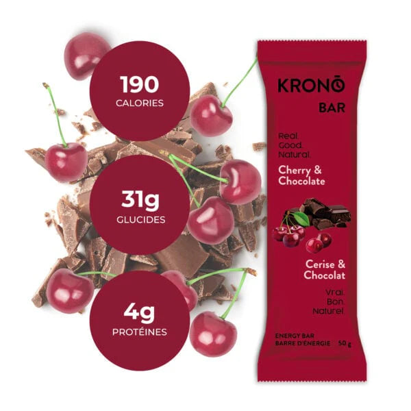Krono Nutrition Cherry and Chocolate Energy Bar