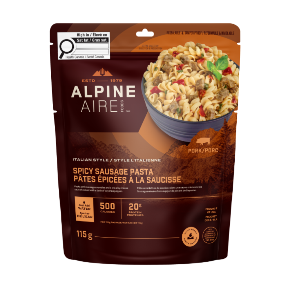 AlpineAire Spicy Sausage Pasta