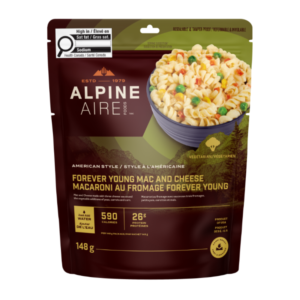 AlpineAire Forever Young Mac & Cheese Fusilli