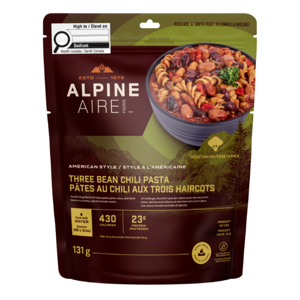 AlpineAire Three Bean Chili Pasta