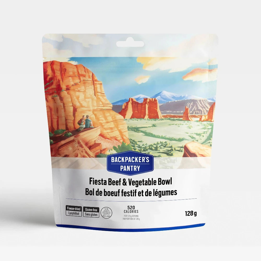 Backpacker's Pantry Fiesta Beef and Vegetable Bowl