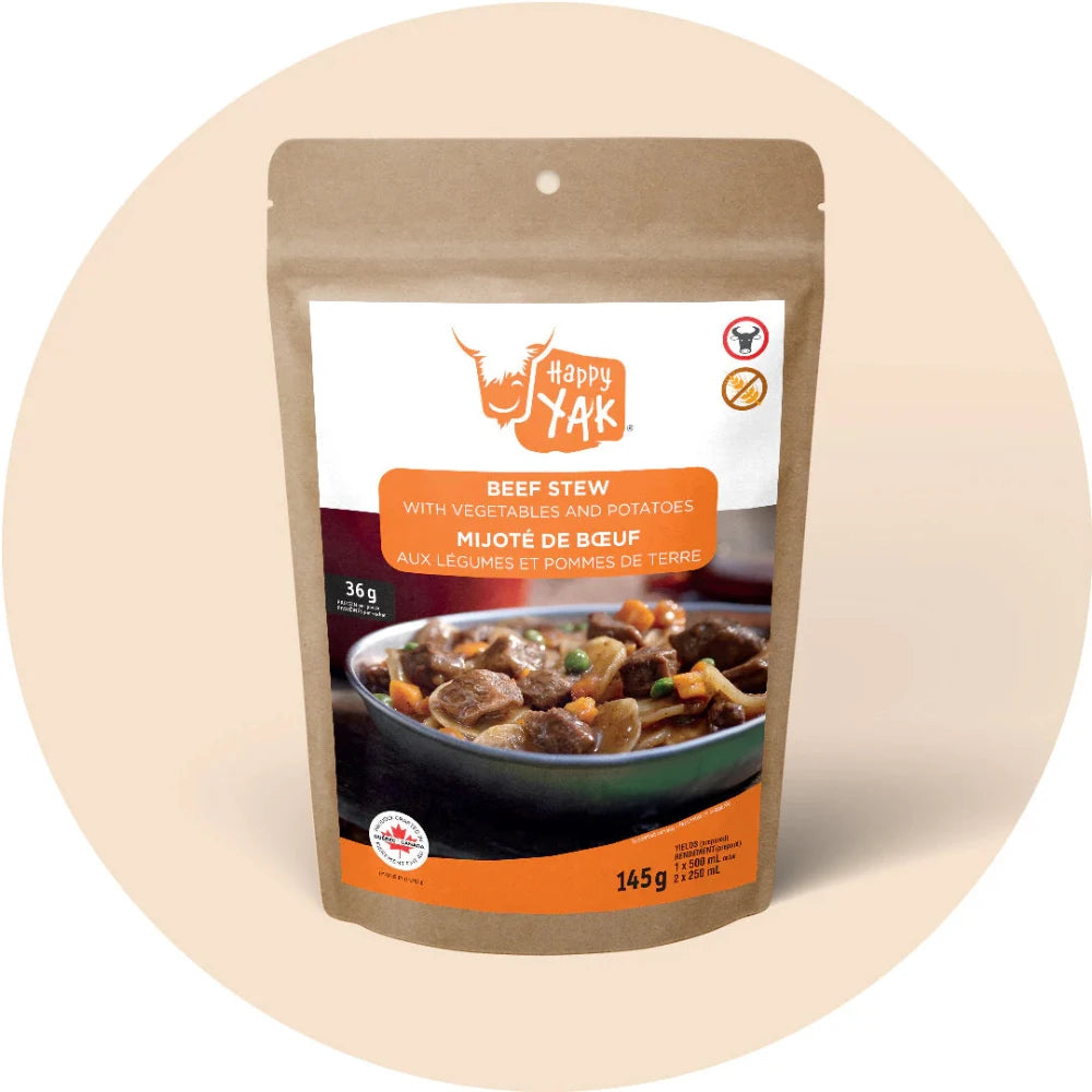 Mijoté boeuf aux légumes et pommes de terre de Happy Yak