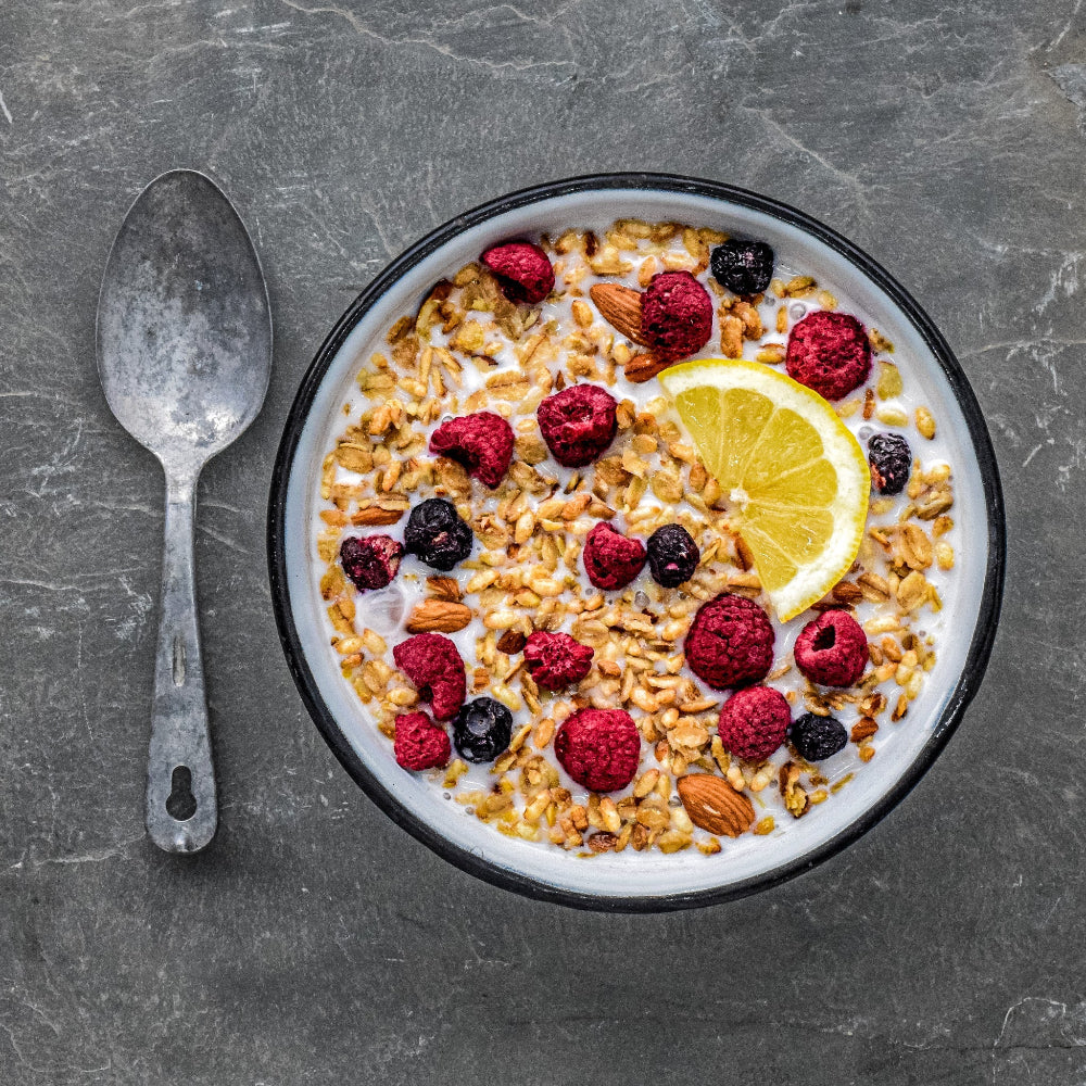 Granola Citron-Bleuet de Angry Pika Food