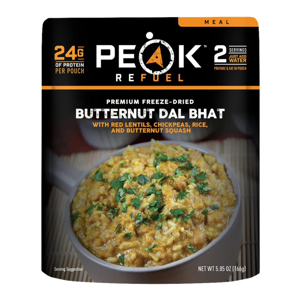 Dal bhat à la courge butternut de Peak Refuel