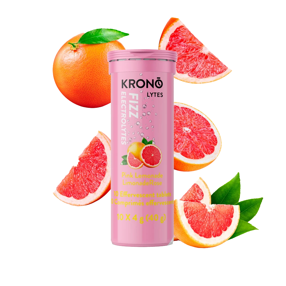Krono Nutrition Pink Lemonade Effervescent Tablets