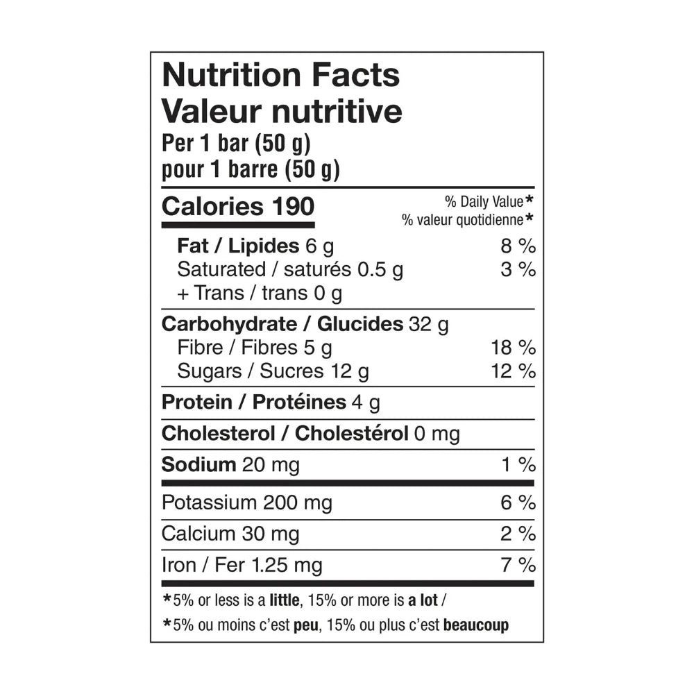 Krono Nutrition Strawberry and Pineapple Energy Bar