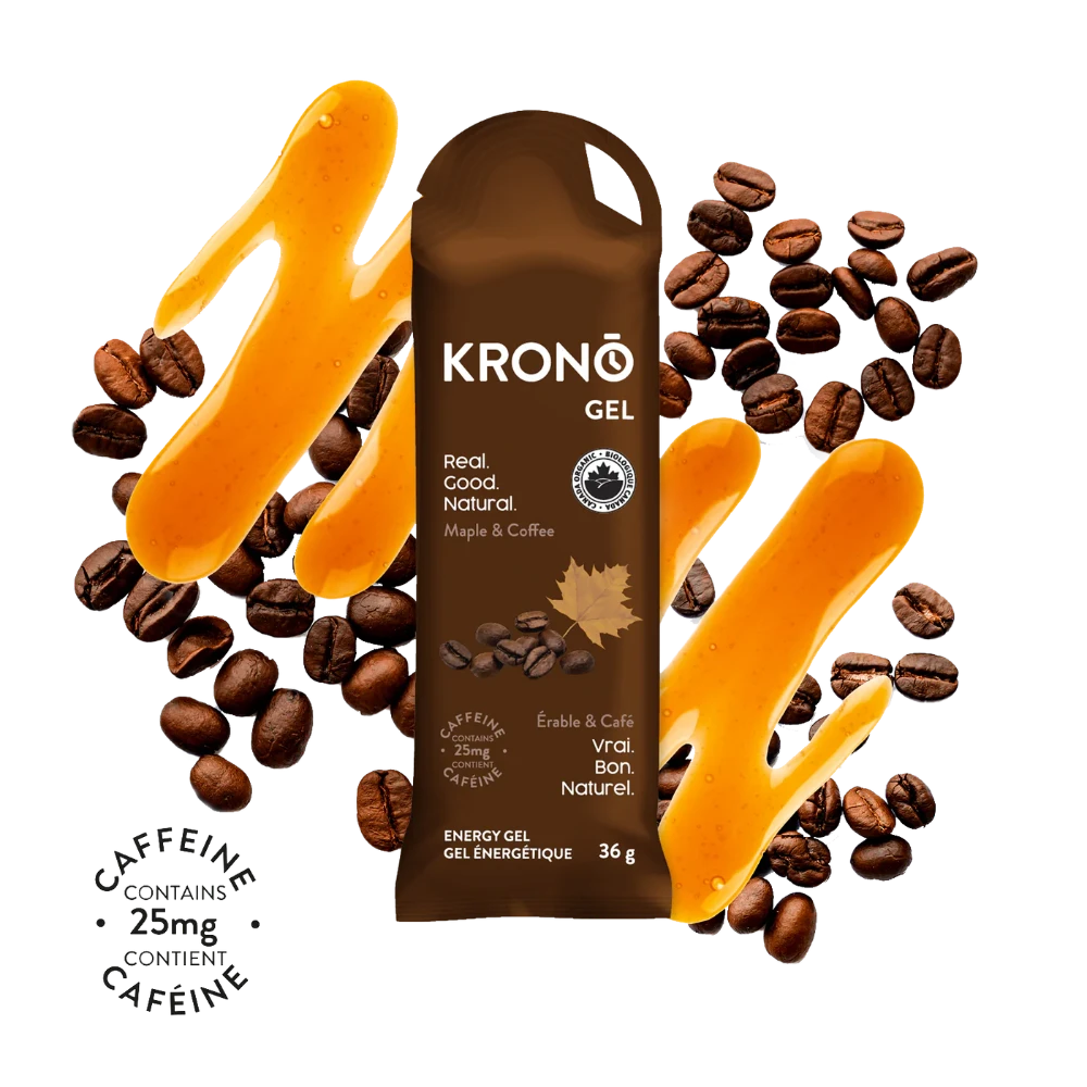 Gel érable et café de Krono Nutrition