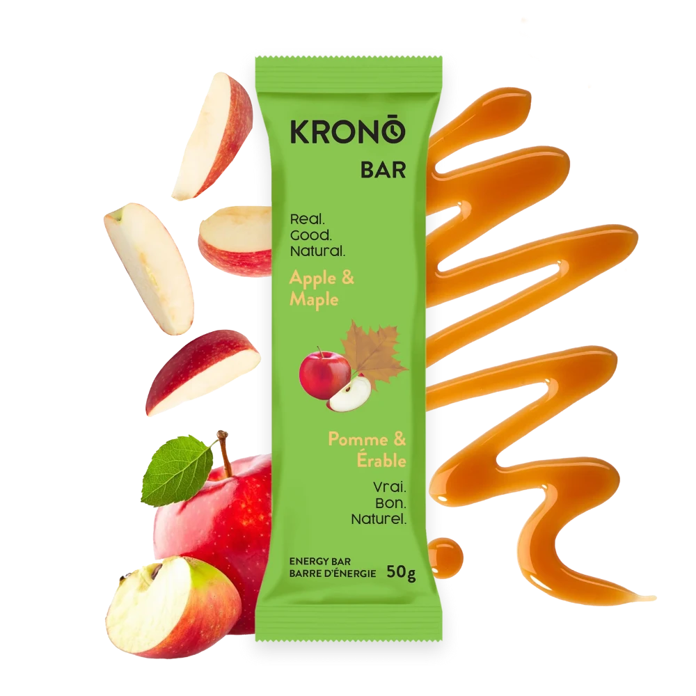 Maple and Apple Energy Bar by Krono Nutrition