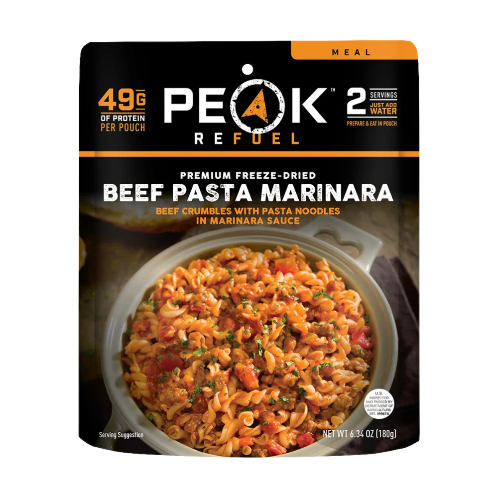 Pâte marinara au boeuf de Peak Refuel