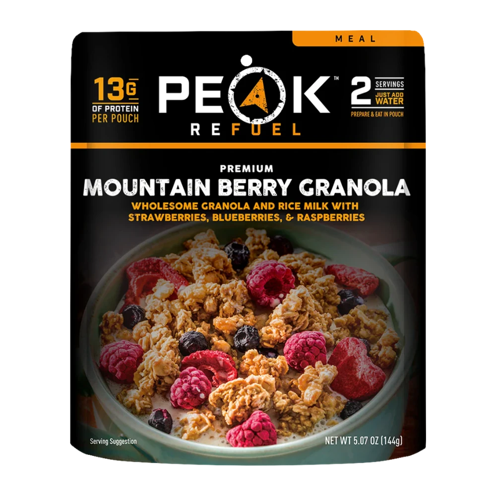 Granola montagnard aux baies de Peak Refuel