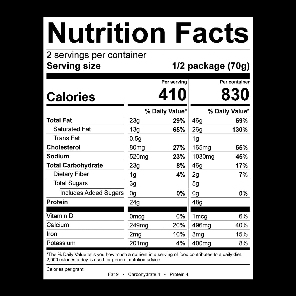 Peak Refuel Chicken Alfredo Pasta