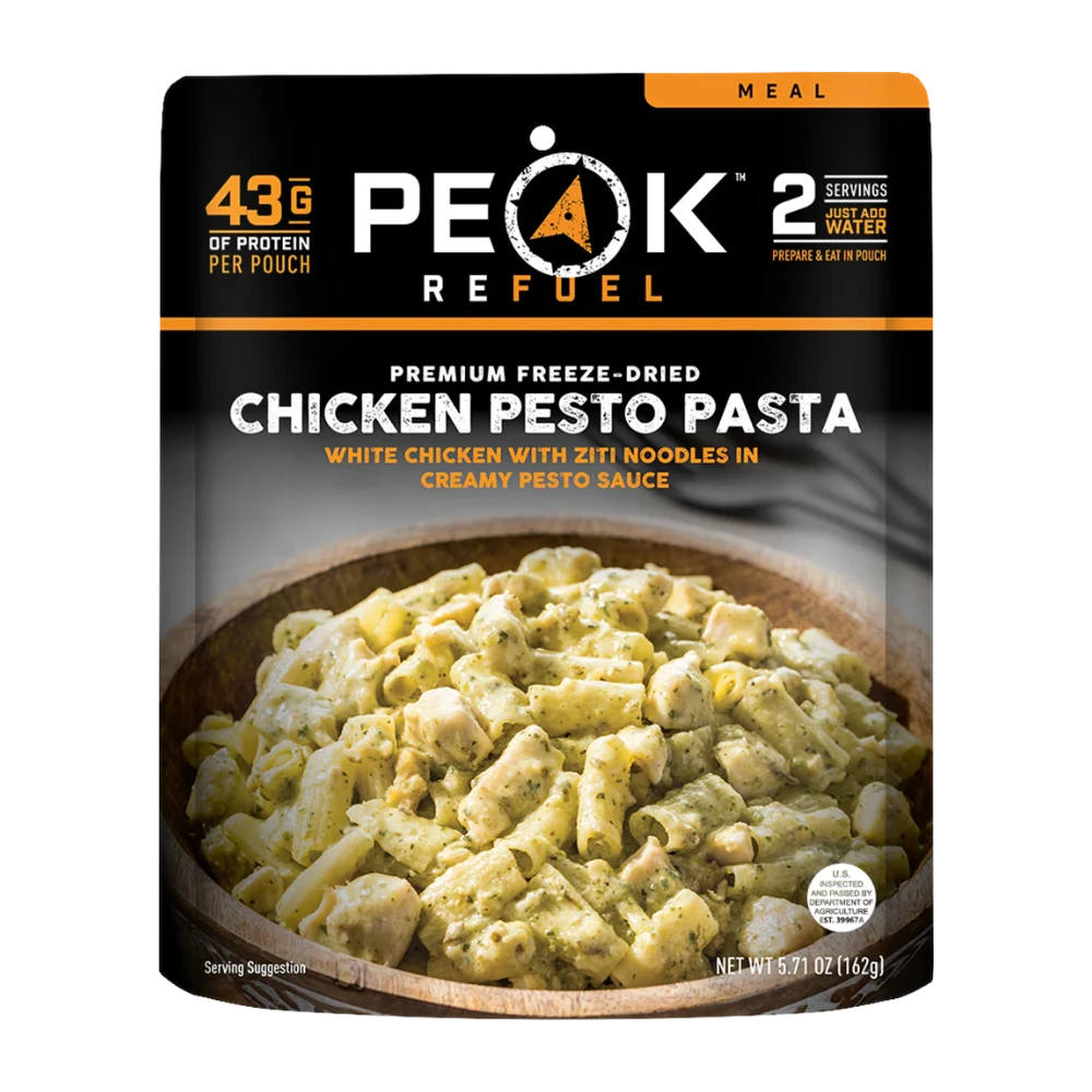 Pâtes au poulet et pesto de Peak Refuel