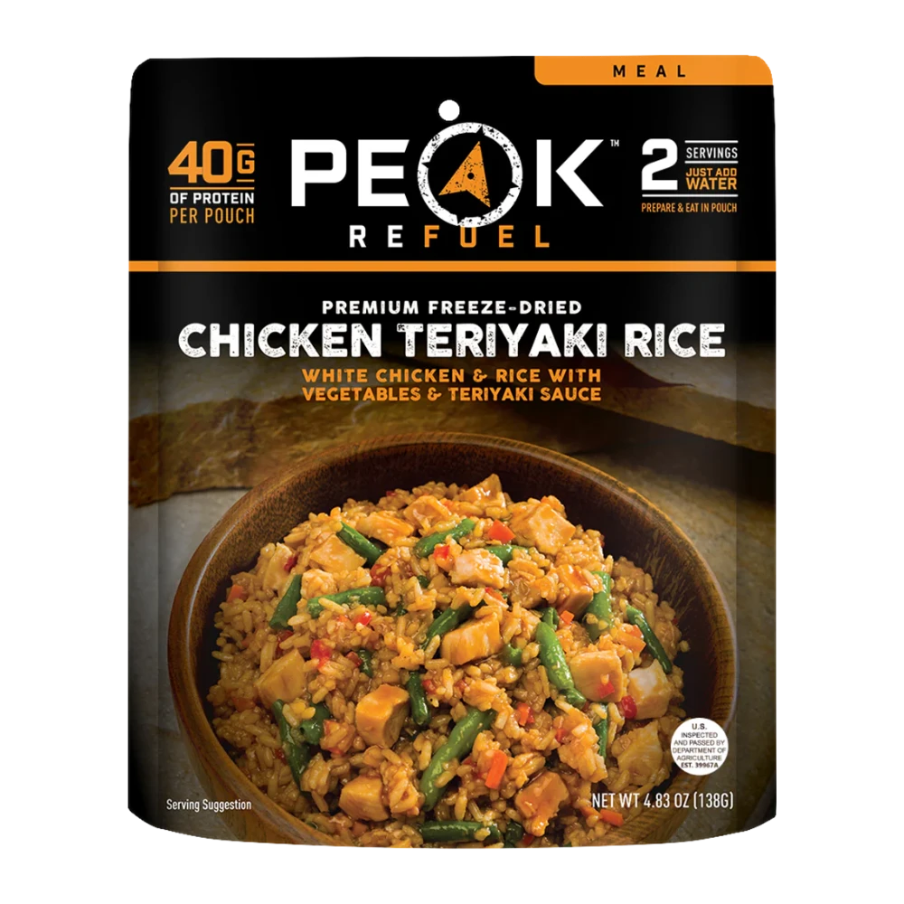 Poulet teriyaki et riz de Peak Refuel