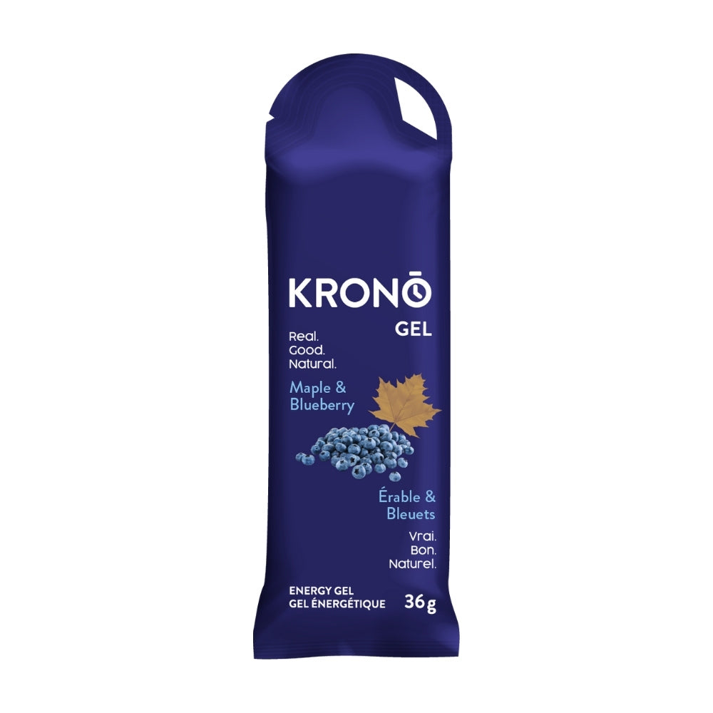 Gel érable et bleuets de Krono Nutrition