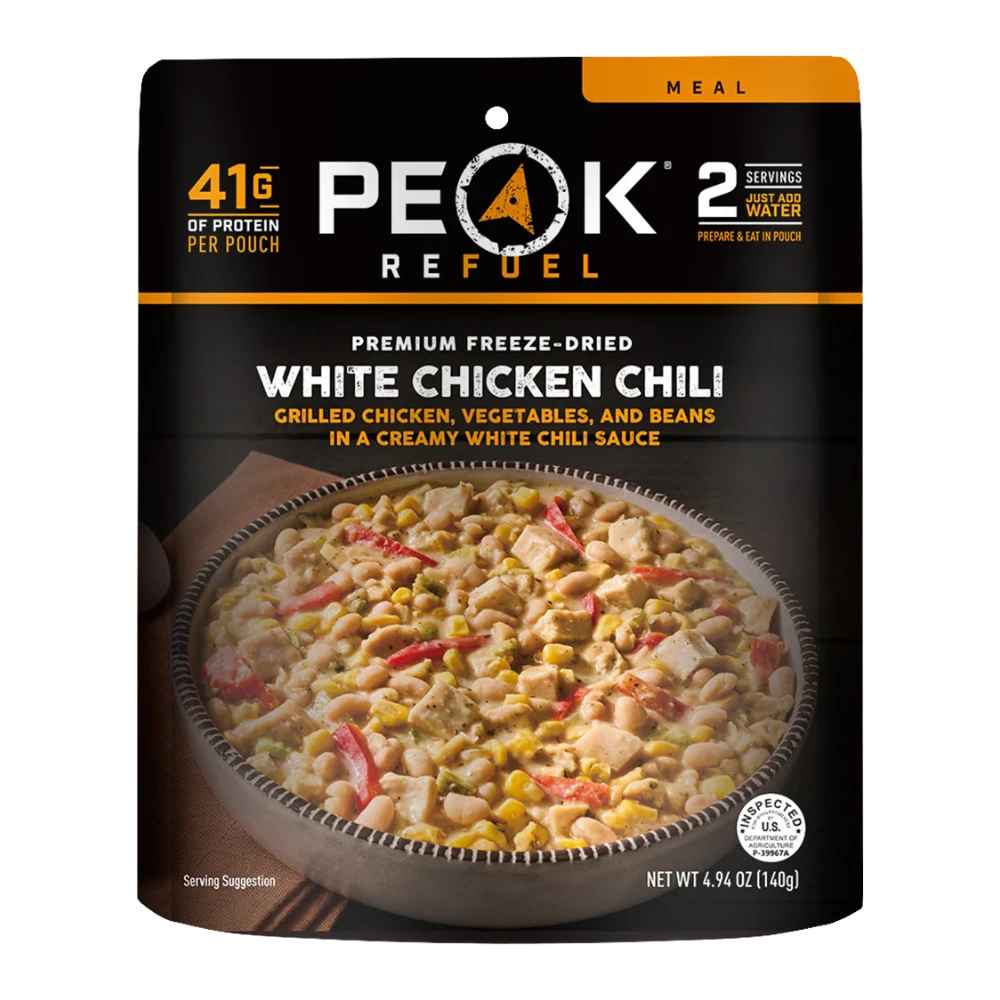 Chili blanc au poulet de Peak Refuel