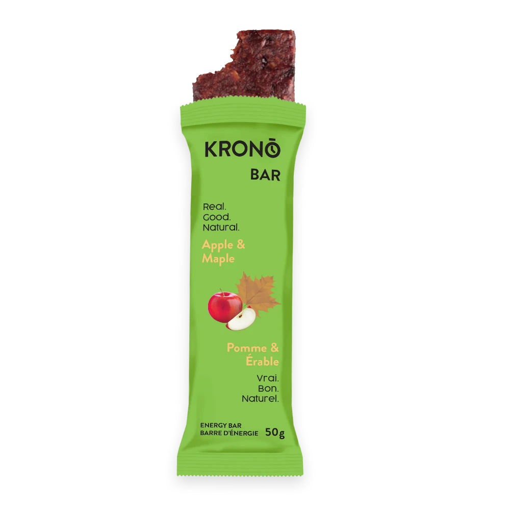 Maple and Apple Energy Bar by Krono Nutrition