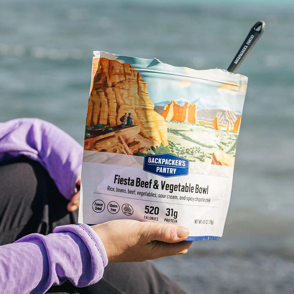 Backpacker's Pantry Fiesta Beef and Vegetable Bowl