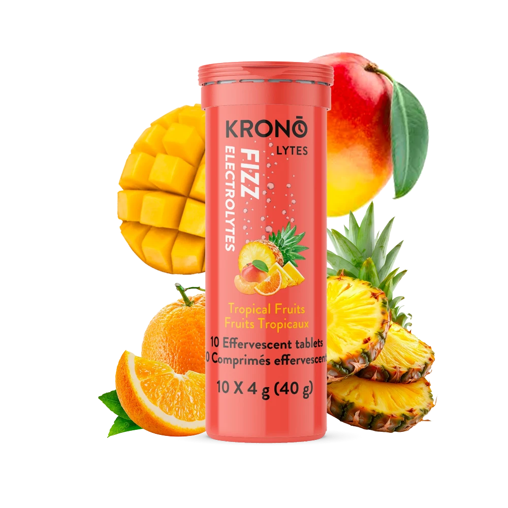Krono Nutrition Tropical Fruit Effervescent Tablets