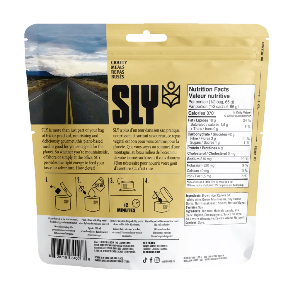 Mushroom Risotto by Sly Foods