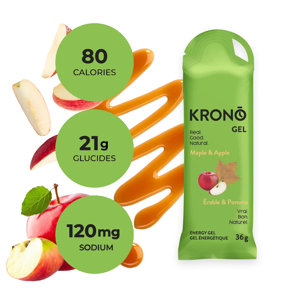 Gel érable et pomme de Krono Nutrition