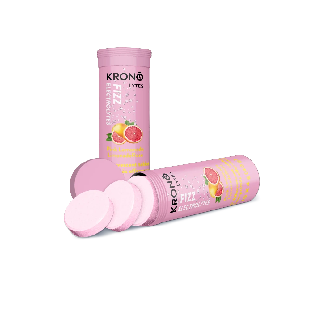Krono Nutrition Pink Lemonade Effervescent Tablets